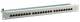Patch Panel 24xTP, CAT6, 250Mhz, 48,3 cm ( 19 inch ), Schwarz,