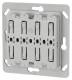 Moeller 126031 EATON CTAA-04/04 Taster 4fach Funk 55x55mm