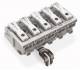 WAGO 294-8235 power connection terminal 17mm with PE latching contact DA+ DA- L PE N 5p