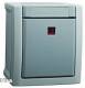 RED 2410-50-0010 Control/off switch FR AP 2-pole IP54 with red cap