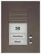 TCS PUK02/1-EB PUK02 / 1-EB Audio outdoor station, 2 keys 1 row UP bronze