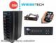 CRU DataPort 35722-1630-0100 CRU / Wiebetech - RTX Secure 810-IR - 8-bay iSCSI RAID subsystem - AES256 encryption - 0 TB (accepts SATA drives) - 3 keys - Euro plug - CoO USA