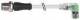 Murrelektronik 7999-40641-2330500 M12 St, 0 ° 90 ° LED Bu M8 PUR gr UL / CSA 5m