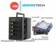 CRU DataPort 35410-1637-2400 CRU / Wiebetech - RTX410-IR - all-metal 4-bay iSCSI RAID subsystem - 12 TB (4 x 3TB drives) - RAID 5 - formatted NTFS (for Windows) - US power plug