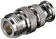 Goobay 10521 N-Kupplung>BNC-Stecker - mit Gold Pin