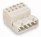 WAGO 721-604/000-042 Stiftleiste 0,08-2,5qmm lichtgrau