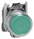 Schneider Electric XB4BP31 Schneider Drucktaster 1S grün mit Silikonkappe Metall D22mm