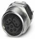 Phoenix Contact 1456666 Flush-type socket - VS-08-DSIV-L180-HYB SCO - 