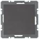 Berker 10096086 Blanking m., Central piece Q.1/Q.3 anthracite, including