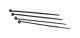 ALLNET 48,3 cm ( 19 inch )zbh. Kabelbinder, L200xB3,6mm, 100er Pack, Schwarz, UV-Beständig, Synergy 21