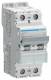 Hager NBN213 LS switch 2P 10kA B-13A 2M