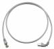 Telegärtner 100008875 TEGA patch cable S/FTP Cat.6a (ISO/IEC) 7.5m MP8 FS500 LSZH 1x270° gray