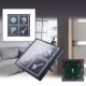 Issendorff 30295 LCN MT4W Mechanischer Taster 4-fach mit Status beleuchtet LEDs transluzent 
