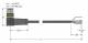 Turck WSS4.4T-2/TEL actuator and sensor cable PVC connection cable 6626330