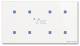Busch Jaeger 2CKA006300A1566 BJ TBR/U4.8.11-CG touch control element 4f with Busch-tacteo room temperature controller