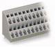 WAGO 736-216 Doppelstock-Klemmenleiste für Leiterplatten 0,08-2,5 qmm grau