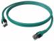 ZVK EasyLan CP1ITCTCT0100 DualBoot Cat.6 patch cable Kl.EA shielded turquoise 10m
