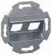 Hager GMDM032 mounting frame 2-way for GZDM2M RJ45 type 03 to Z-disk 55