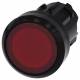 Siemens 3SU10010AA200AA0 3SU1001-0AA20-0AA0 pushbuttons, illuminated 22mm round red pushbutton
