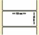 OEM-Factory Etiketten - Thermo 100 x 160mm, perm., PF, K40