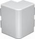 OBO Bettermann 6192343 OBO WDK HA60130RW Ausseneckhaube 60x130mm PVC reinweiss RAL9010 