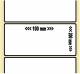 OEM-Factory Etiketten - Thermo 100 x 200mm, perm., PF, K40