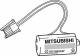 Mitsubishi 4077 A6BAT Battery Battery, f.MELSEC AnS CPU: 3.6 V DC 