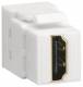 Hager VZ20HS Keystone Module HDMI HDMI female to HDMI female 180°