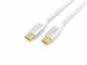 Equip cable USB-C 3.2 -> C St/St 1.00m 5A 4K/60Hz ws