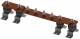 ERICO eeb18c506d2a 18-way earth bar double disconnecting links