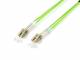 Equip Adapterkabel LC->LC 0.50m Multimode Duplex OM5 grün