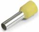 RED RED ferrules DIN 46228 part 4 6qmm 12mm long light yellow Cu.galvanically tinned