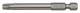 Klauke KL25073TX10 TORX-Schrauber-Bit TX10 Klingenlänge 73mm Antrieb 1/4z