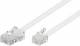 Goobay 93061 Modularanschlußkabel RJ11/RJ14-Stecker (6P4C) auf RJ45-Stecker (8P4C) -