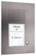 TCS PUK01/1-ES audio door station, 1 button 1 column flush stainless steel