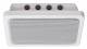 RCS Audio-Systems ABT-W6 AB EN 54-24 Alarmierungs-Einbaulautsprecher, 2x 6 W, 100 V, weiß, ganzmetall
