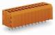 WAGO 739-332 Klemmenleiste für Leiterplatten 0,08-1,5 qmm orange