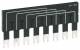 Hager HZI400 bridging rail 2x4P 63-125A