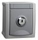 RED 2410-50-0013 Socket FR AP Closure No.2 IP54 16A IK05 with folding door