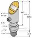 Turck pressure sensor (rotatable), with 2 transistor switching outputs 6834050