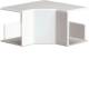 Hager M61419010 inner corner to LF20036, M6141 9010 white