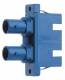 Telegärtner 100007264 J08082A0002 ST / SC adapters Dupl Sing, multimode ceramic sleeve, Kunststoffgehäus