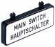 Siemens 3LD92861A front shield German / English, 3LD9286-1A