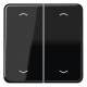 Jung CD595MPSW rocker for multi-switch, black CD500