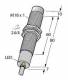 Turck NI8-M18-AZ3X/S120 inductive sensor with extended temperature range 4310530