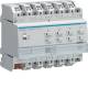 HAGER TYAS628C roller shutter/blind actuator 8-way KNX 230V