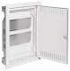 Hager VH24NWB cavity wall Volta, 2 rows with 2xmounting plates