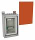 CobiNet 123551 fire protection housing BSG30B with round rods with 2 LSA-HD-RS strips