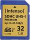 Intenso International 3421480 Intenso 32GB SDHC UHS-I Premium Secure Digital Card