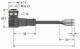 Turck WKC4.5T-P7X3.1-10/TXL actuator and sensor cable 6631967